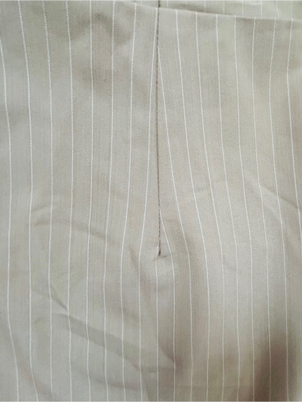 NWT Sage Neutral Tan Sleeveless Button-Front Wide Leg Jumpsuit Set - Picture 6 of 11